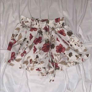 american eagle floral shorts